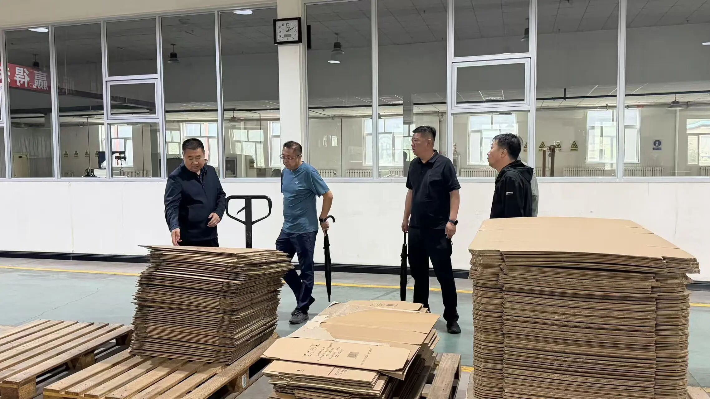 紧盯端午安全防线 两级应急联合督导企业安全生产
